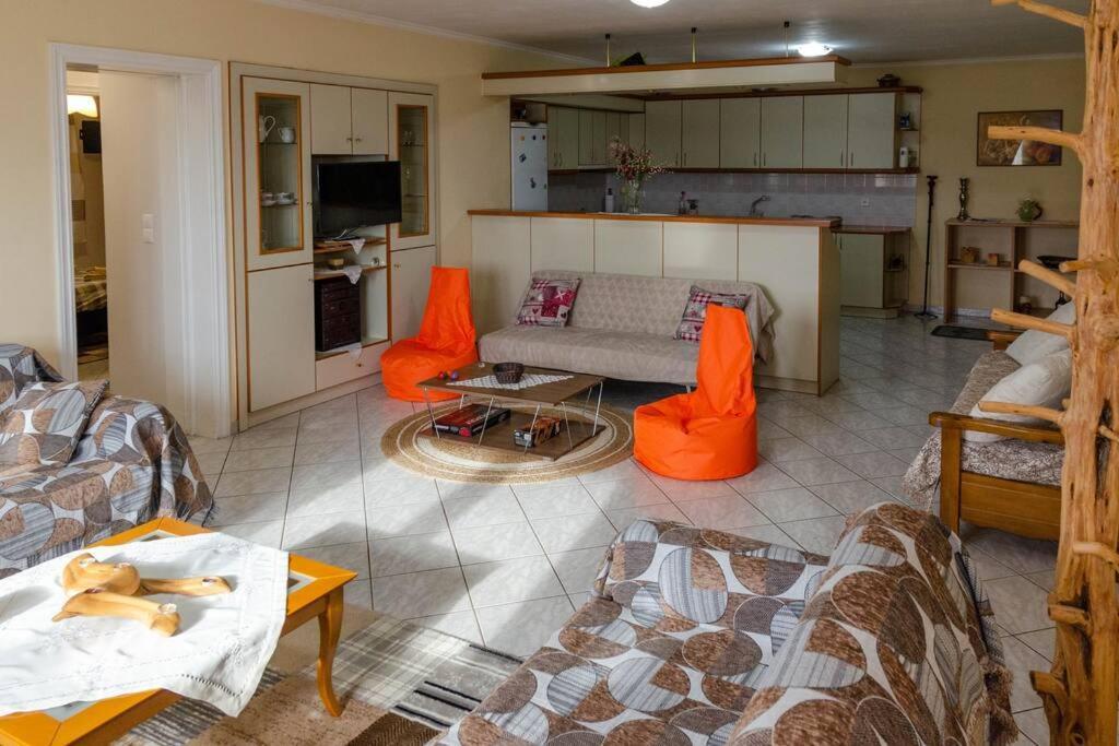 Ferienwohnung Dimitri'S Mountain House Karpenísion Exterior foto